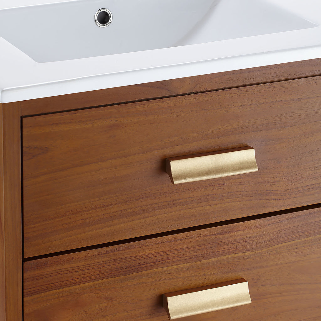 Cassia 24" Bathroom Vanity - Natural White