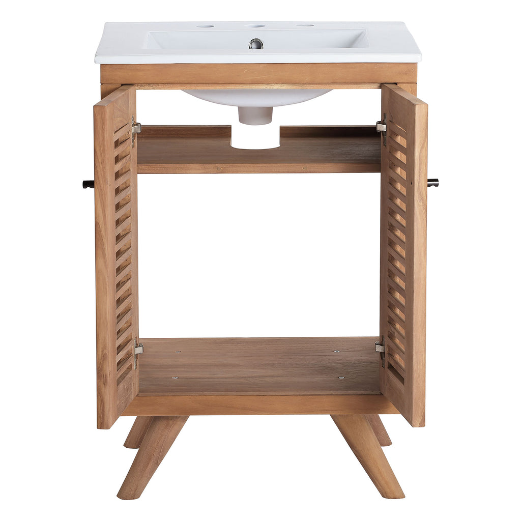 Birdie 24" Bathroom Vanity - Natural White