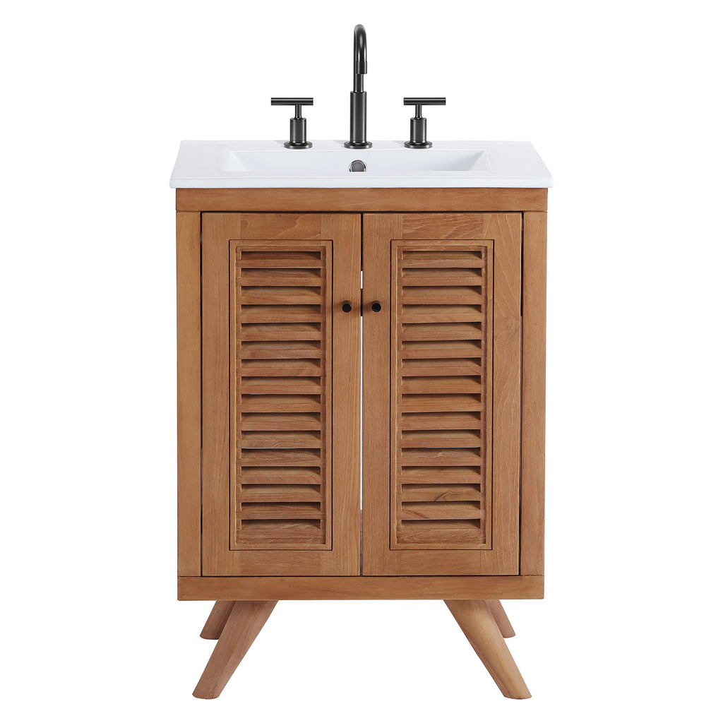 Birdie 24" Bathroom Vanity - Natural White