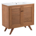 Birdie 36" Bathroom Vanity - Natural White