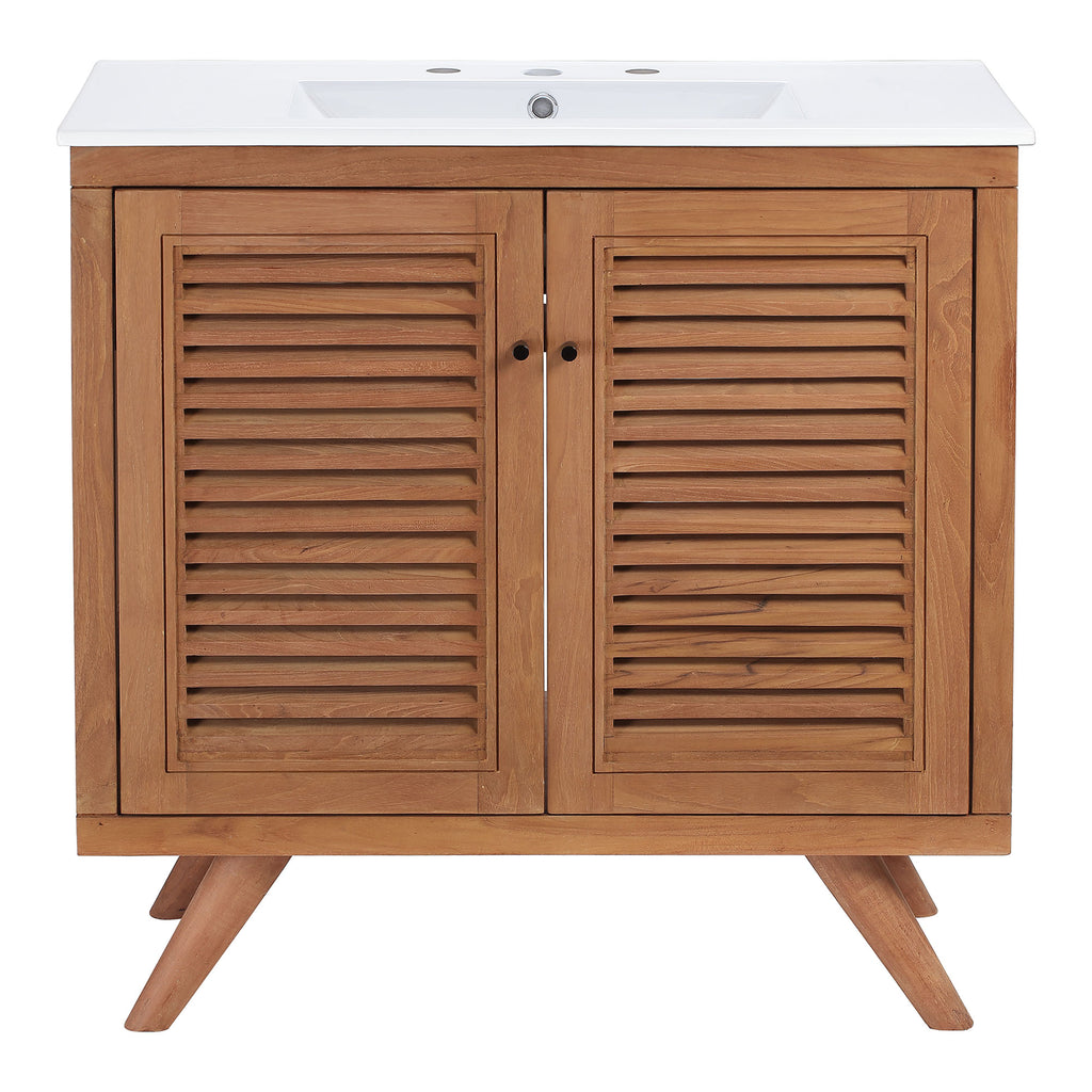 Birdie 36" Bathroom Vanity - Natural White