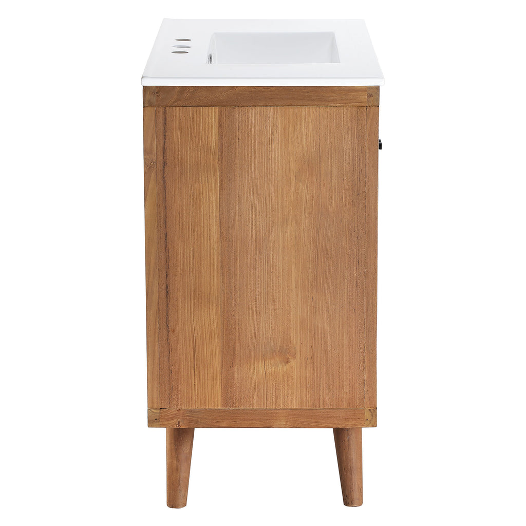Birdie 36" Bathroom Vanity - Natural White