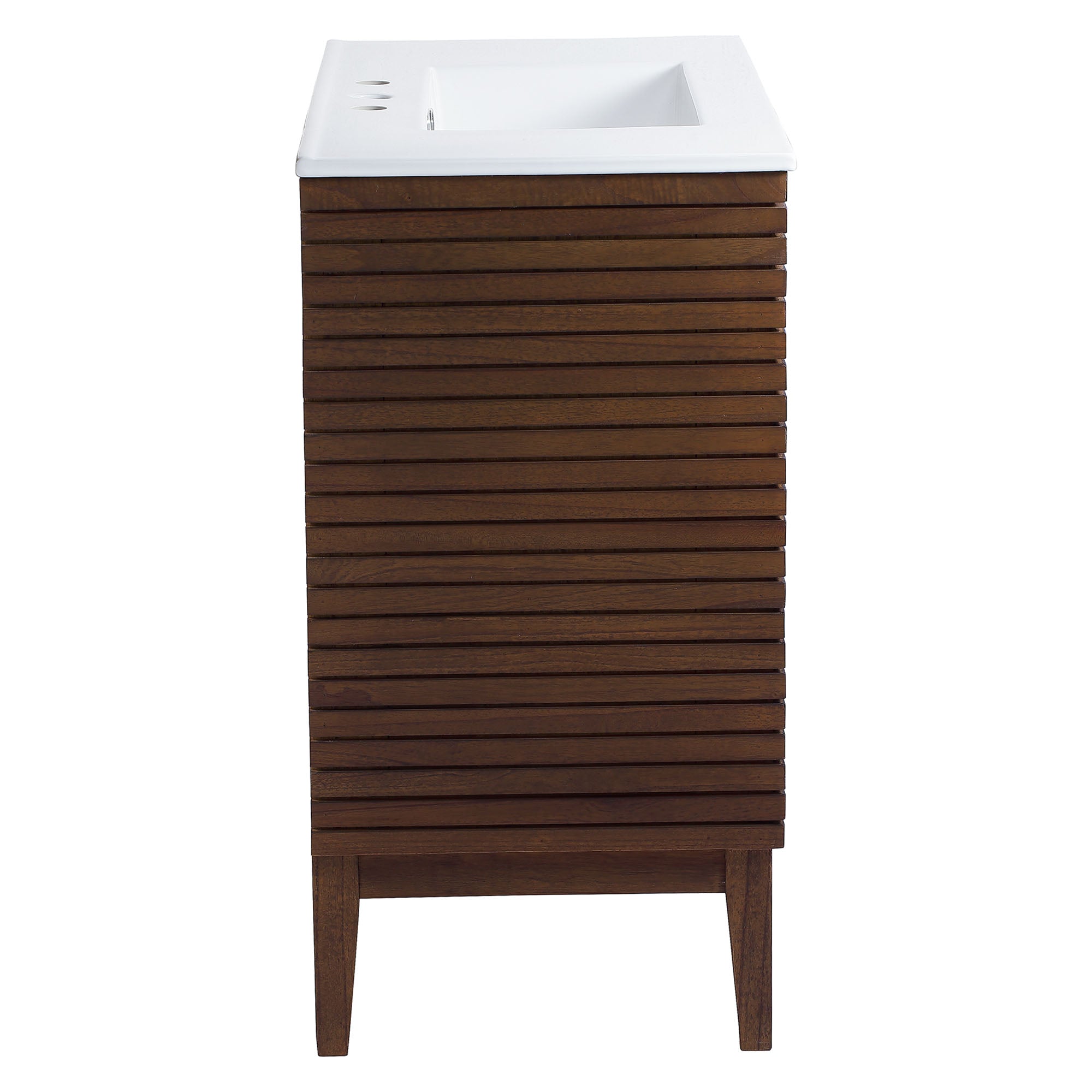 Ledger 36" Bathroom Vanity - Walnut White
