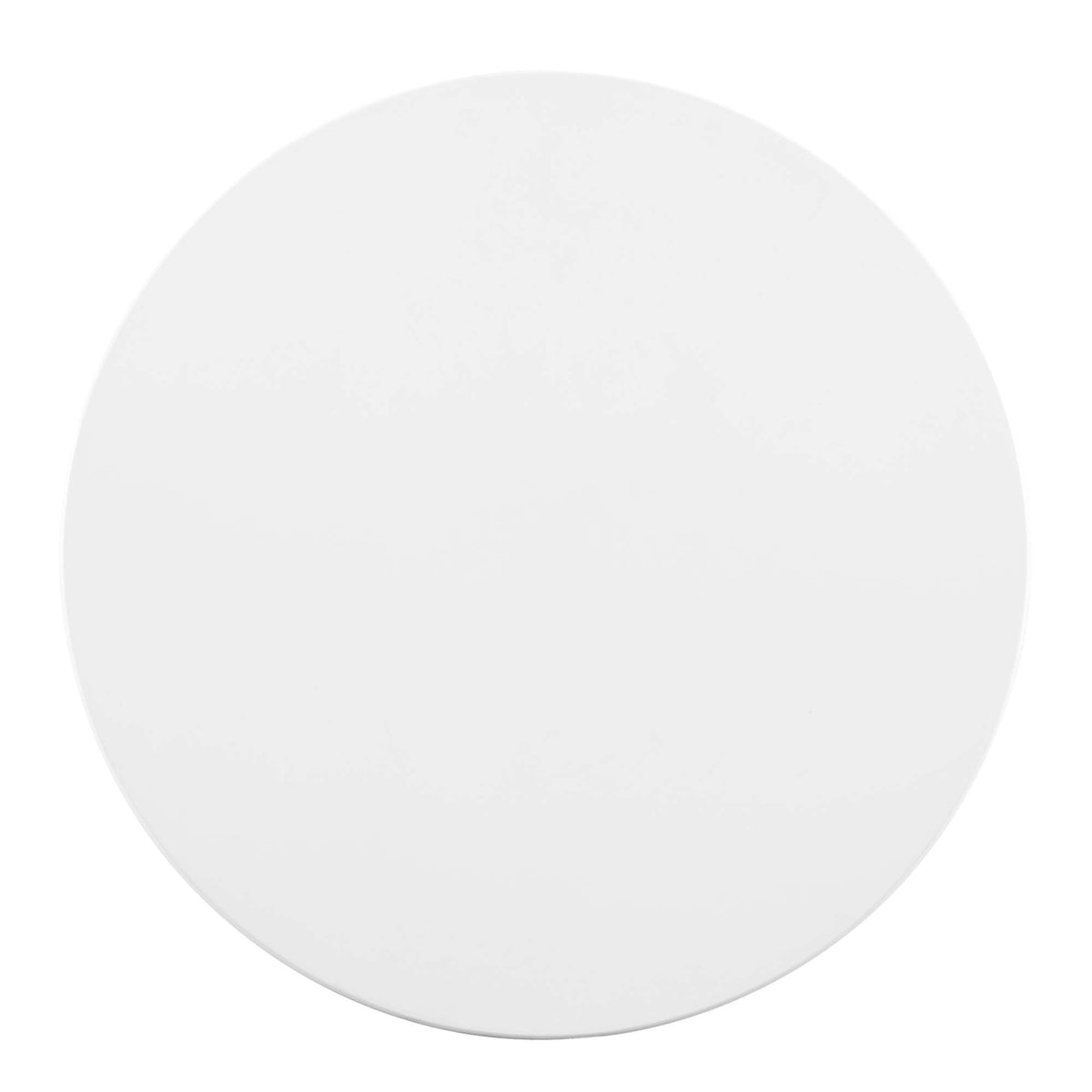 Zinque 28" Dining Table - Gold White