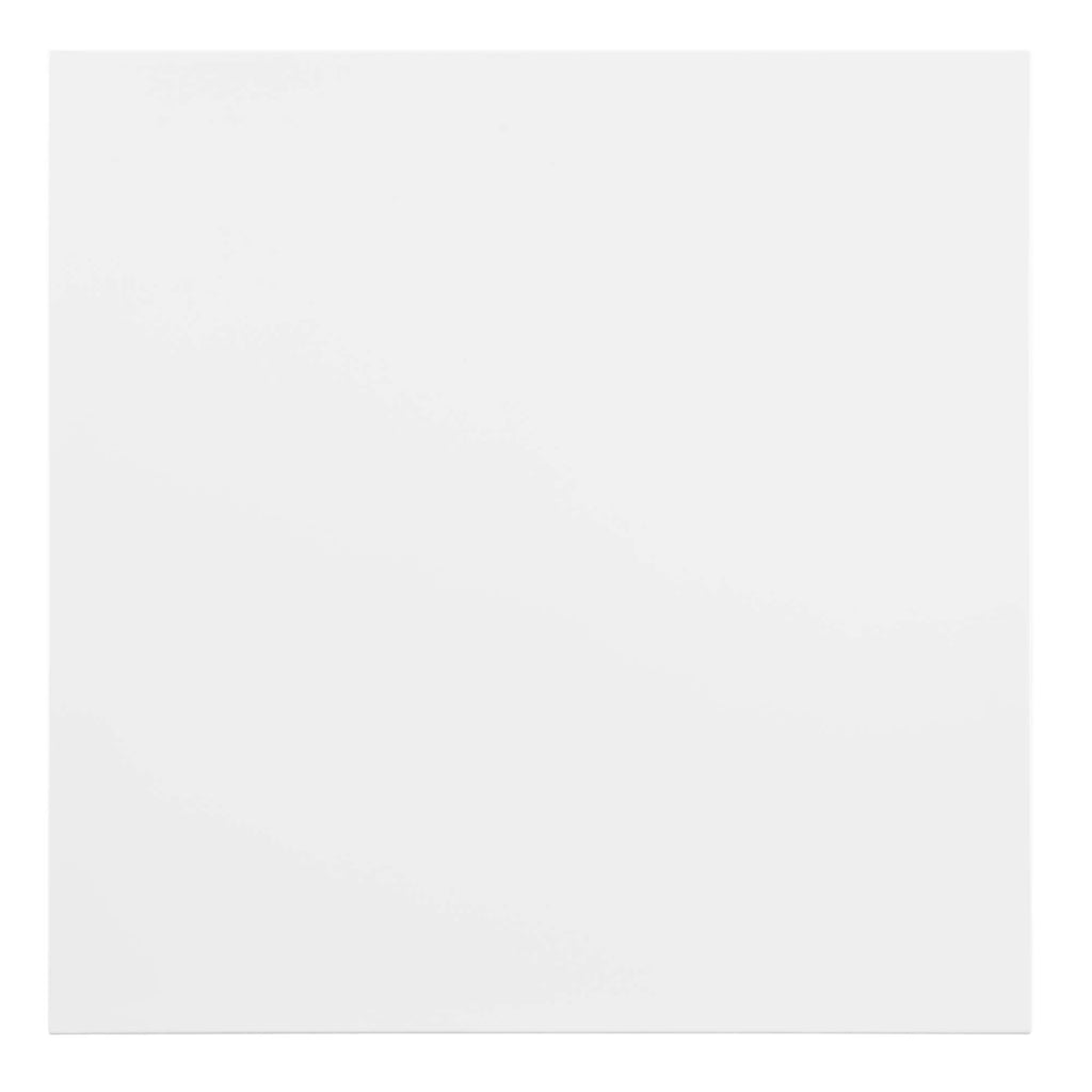 Zinque 28" Square Dining Table - Gold White
