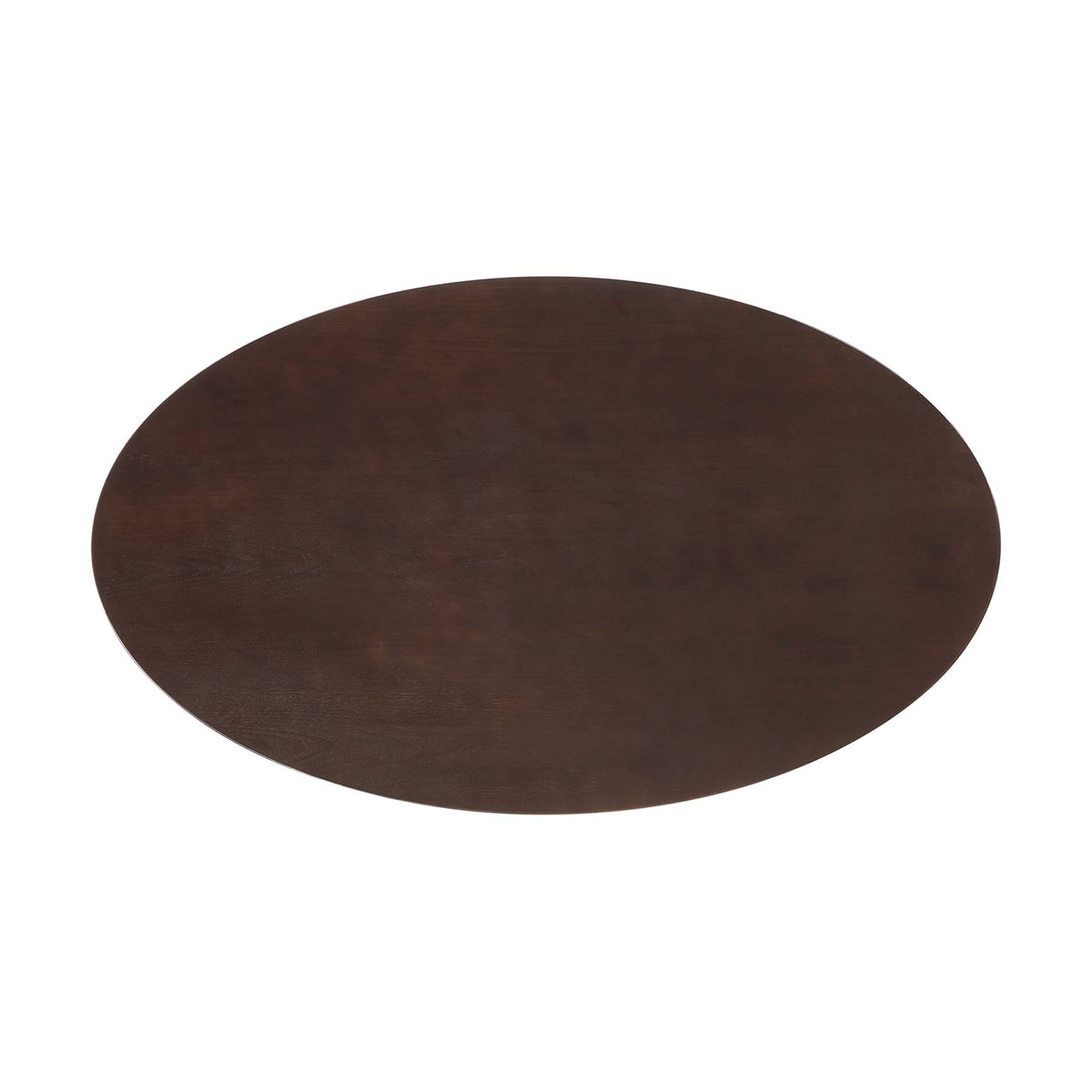 Lippa 60" Oval Cherry Walnut Wood Dining Table - White Cherry Walnut
