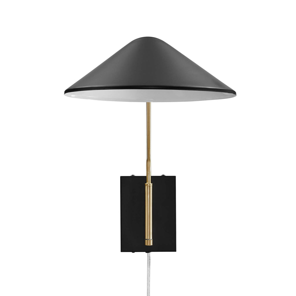 Journey 24" Swing Arm Wall Sconce - Black