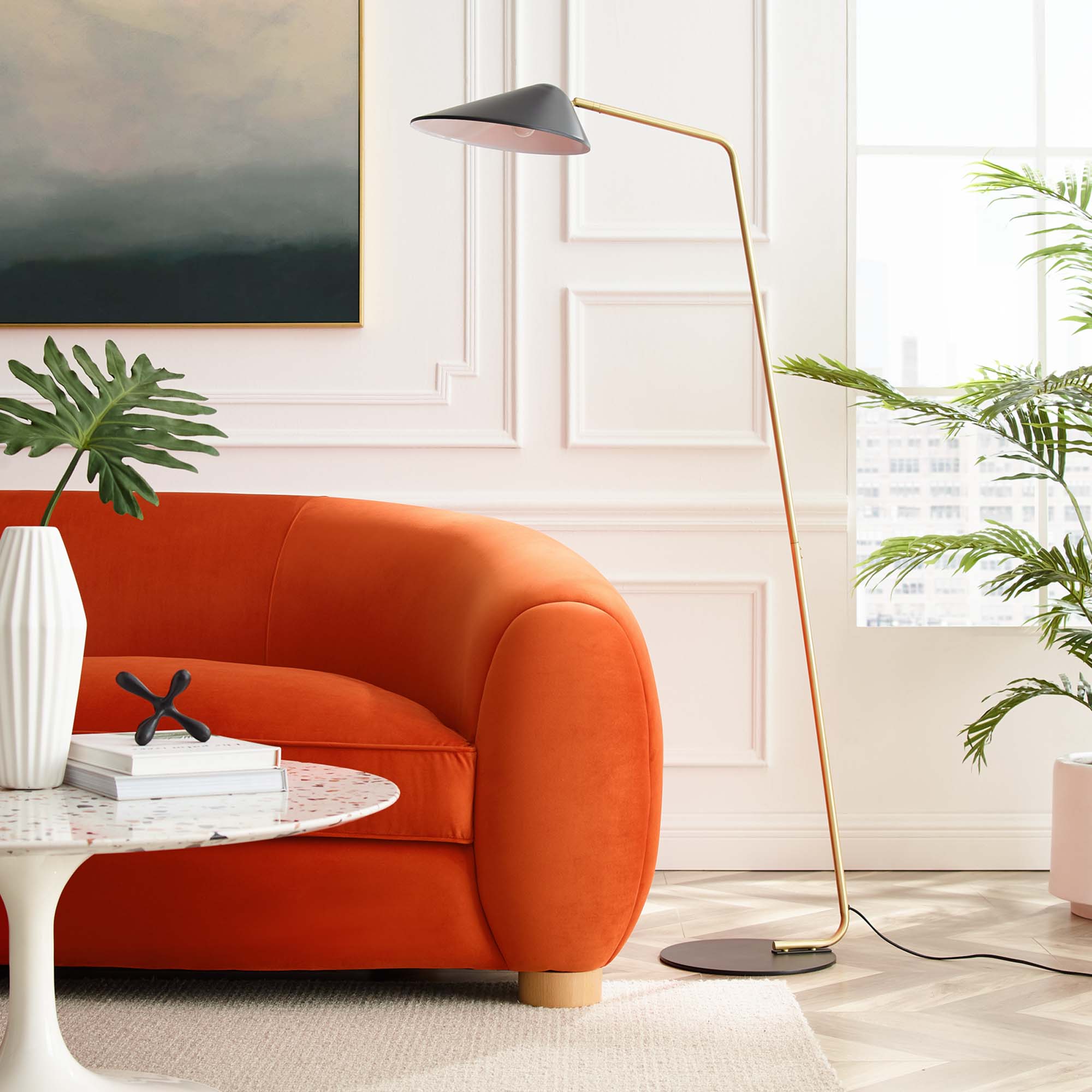 Journey Standing Floor Lamp - Black