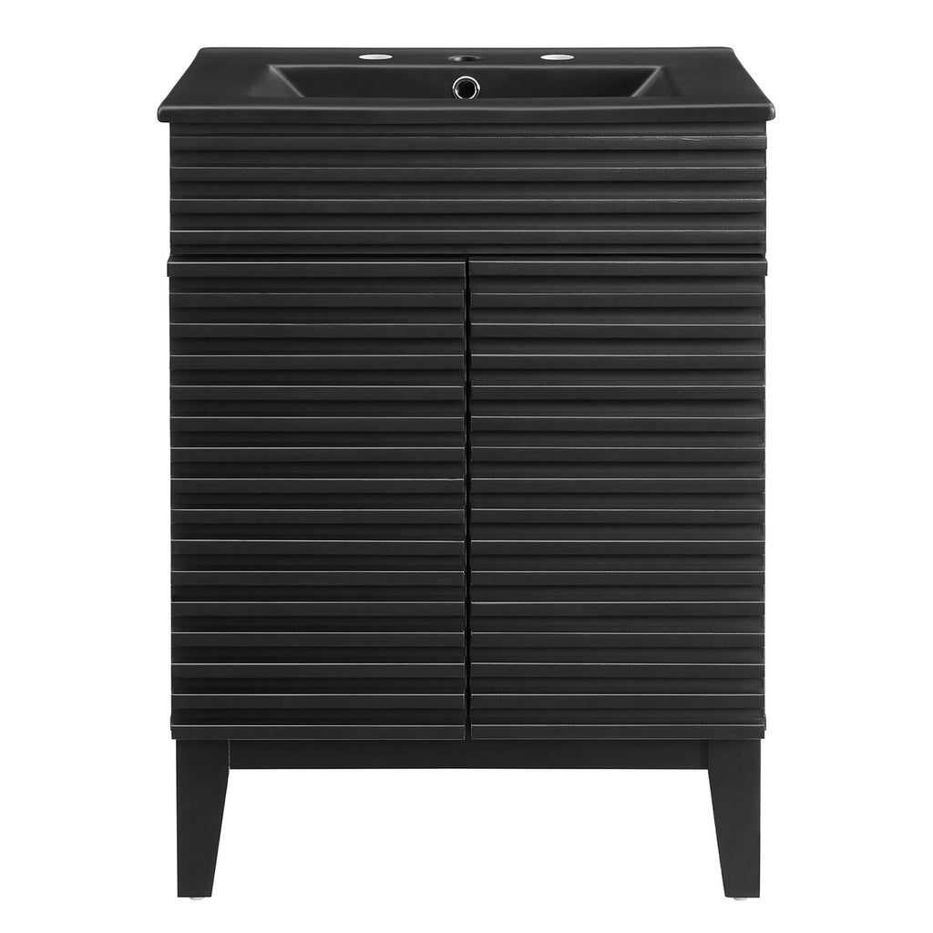 Render 24" Bathroom Vanity - Black Black
