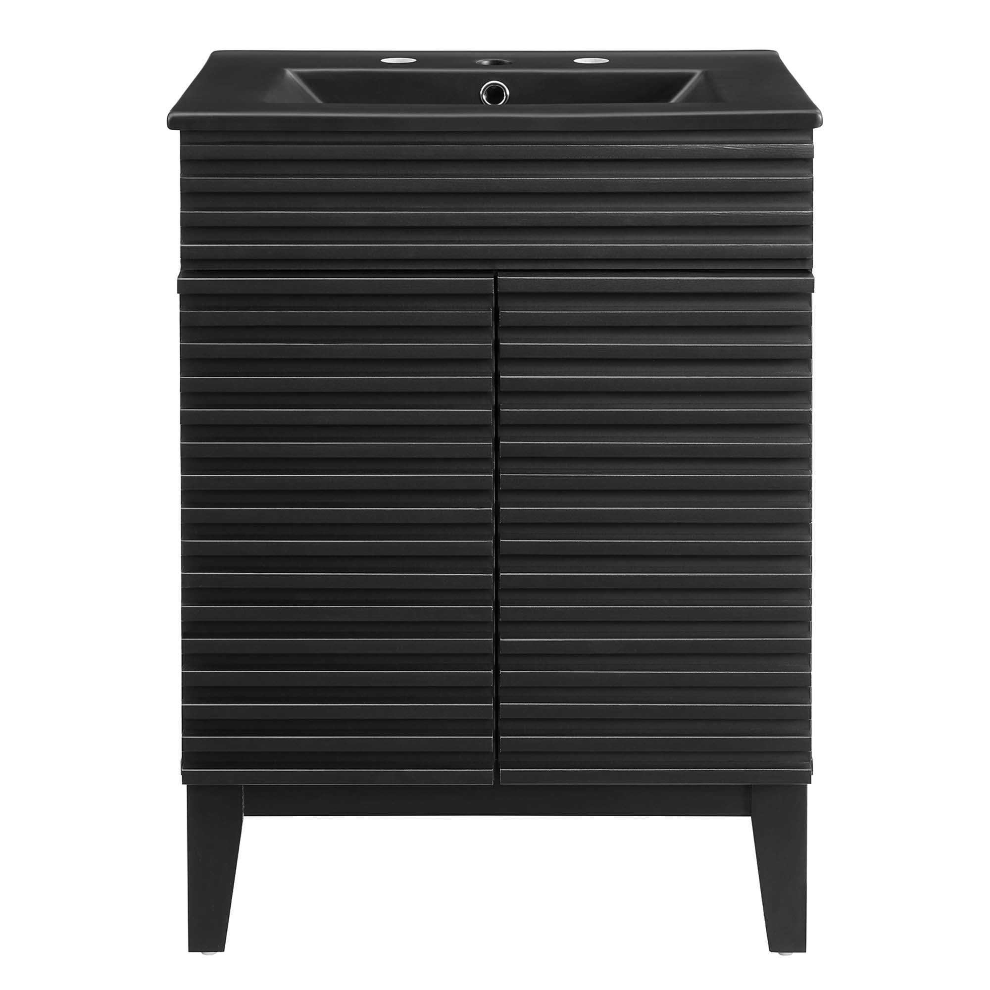 Render 24" Bathroom Vanity - Black Black