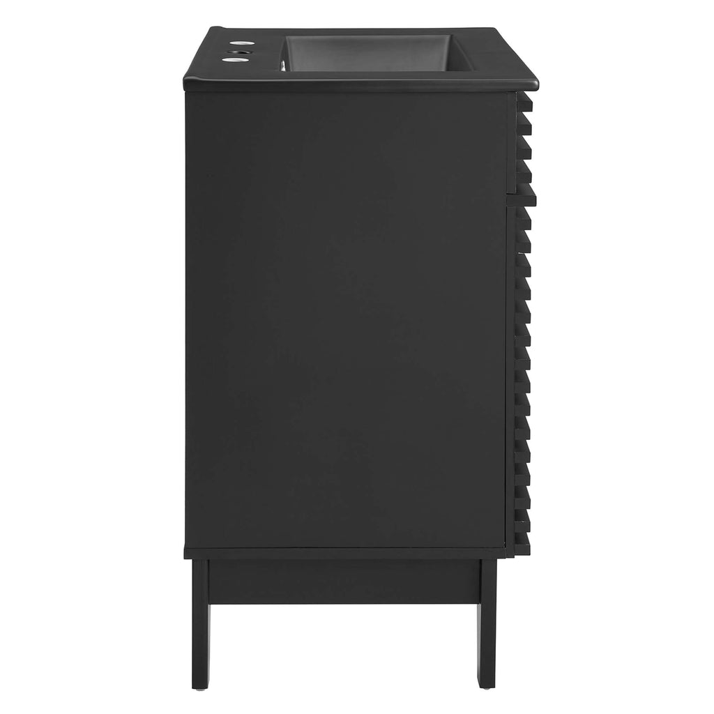 Render 24" Bathroom Vanity - Black Black