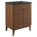 Render 24" Bathroom Vanity - Walnut Black