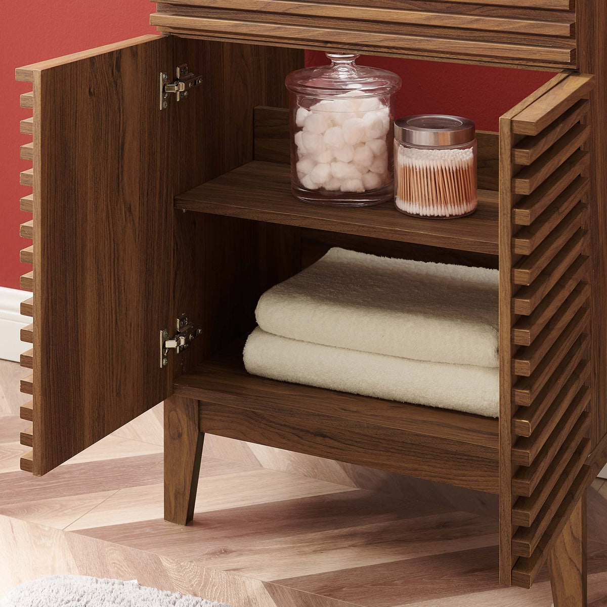 Render 24" Bathroom Vanity - Walnut Black