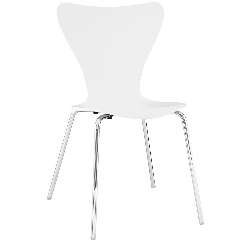 Ernie Dining Side Chair - White