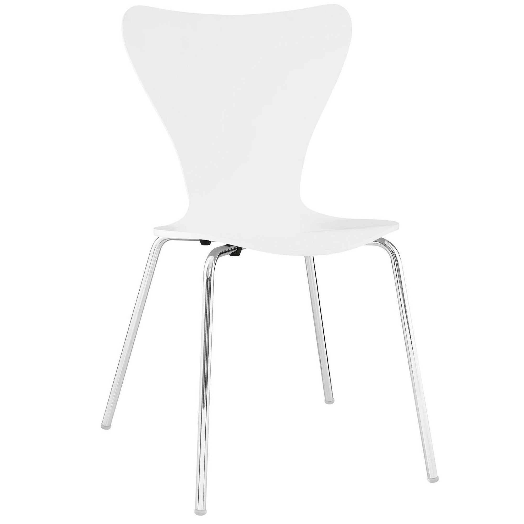 Ernie Dining Side Chair - White