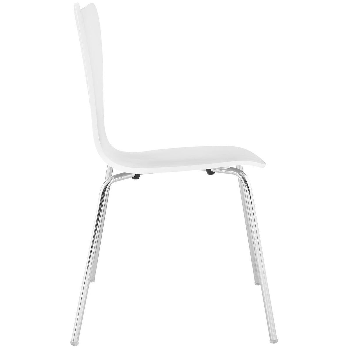 Ernie Dining Side Chair - White