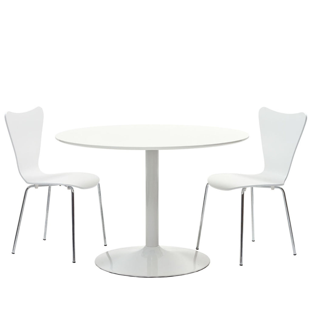 Ernie Dining Side Chair - White