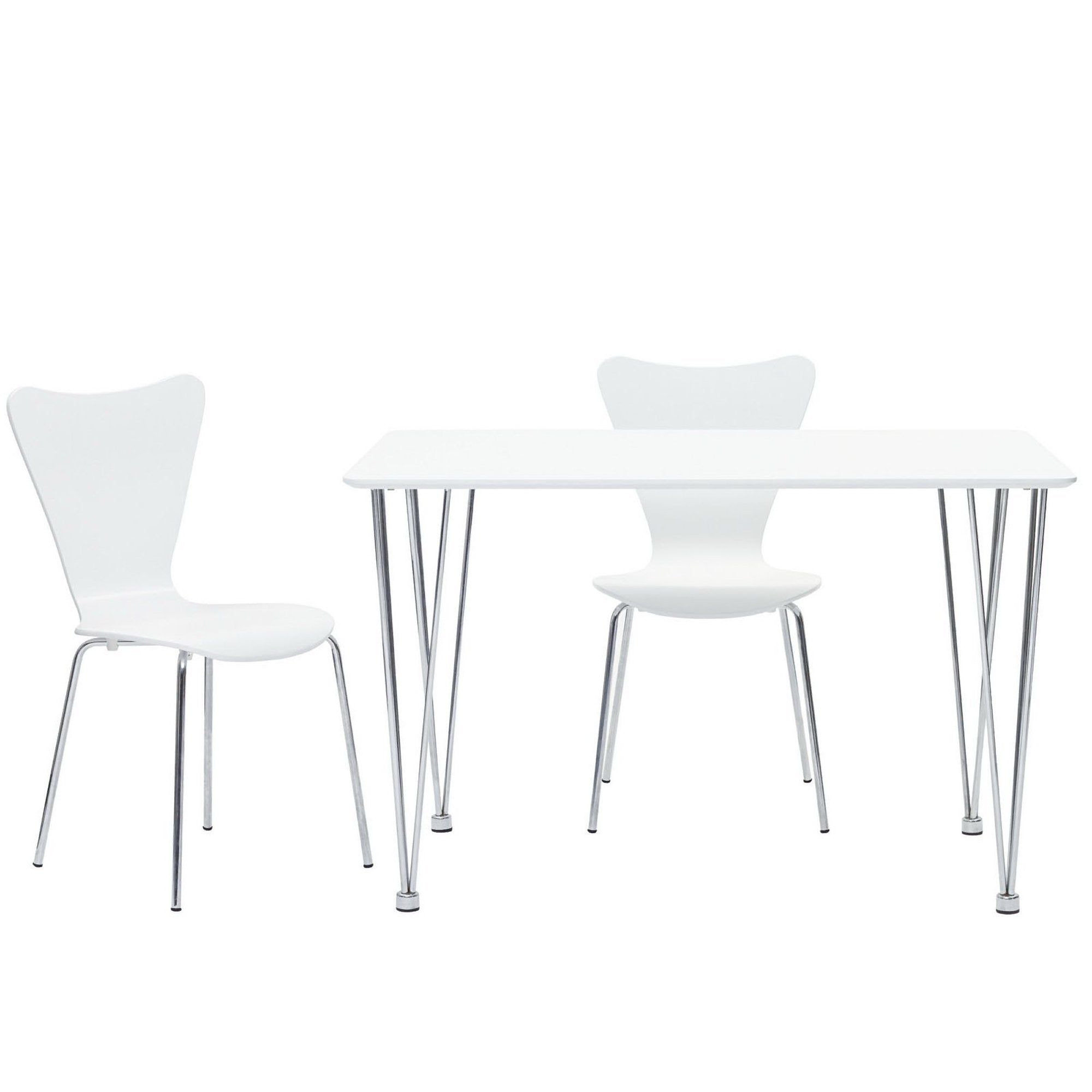 Ernie Dining Side Chair - White