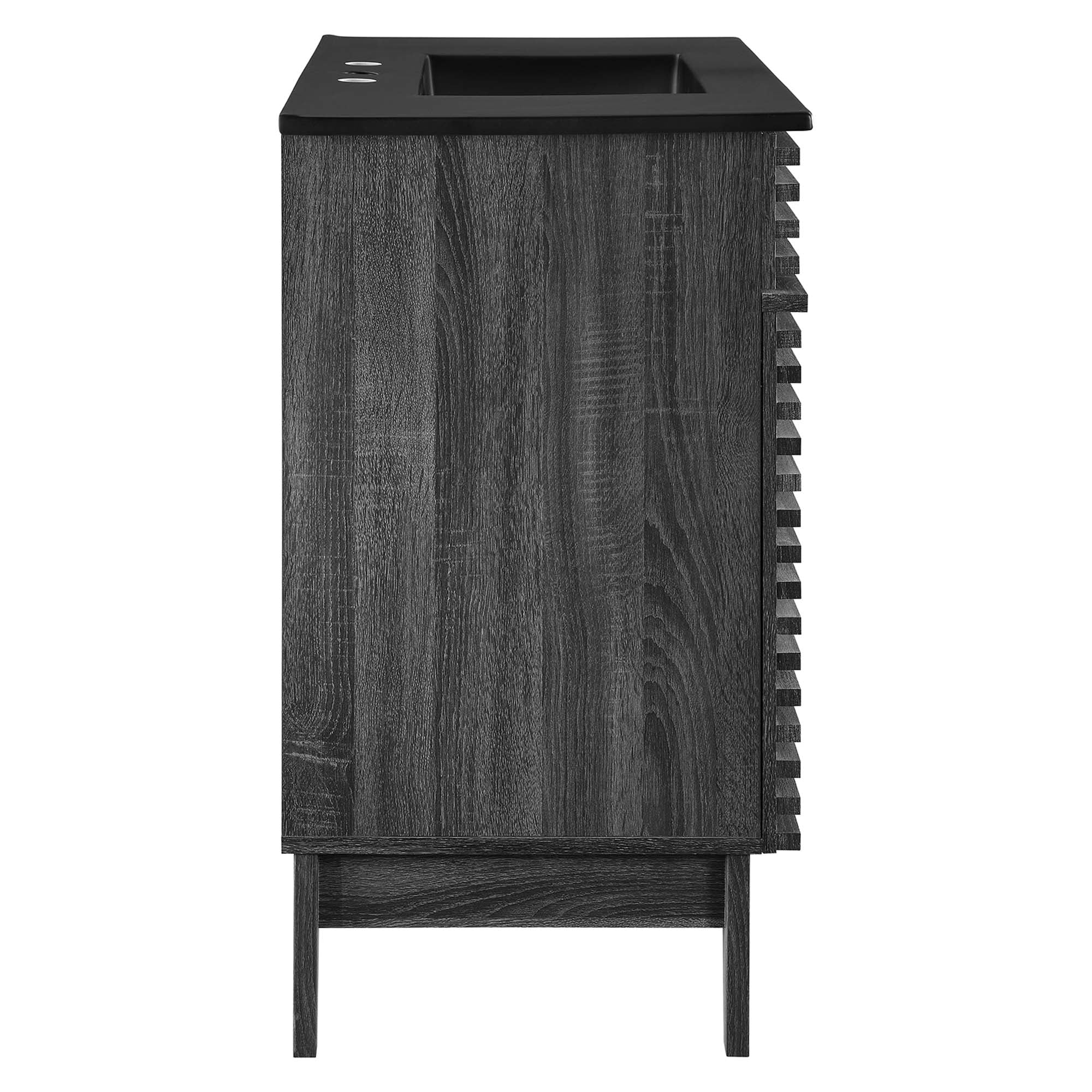 Render 36" Bathroom Vanity - Charcoal Black