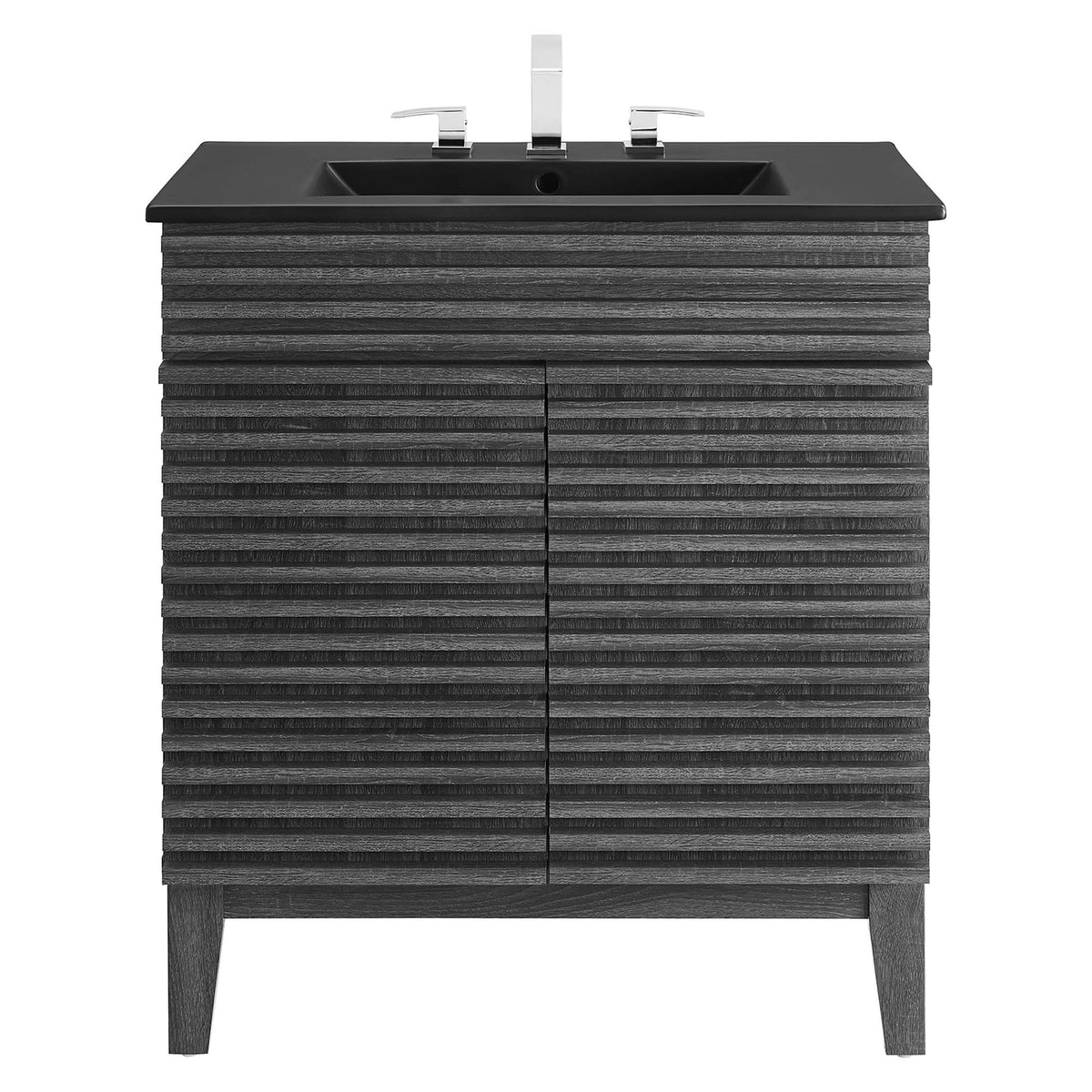 Render 30" Bathroom Vanity - Charcoal Black