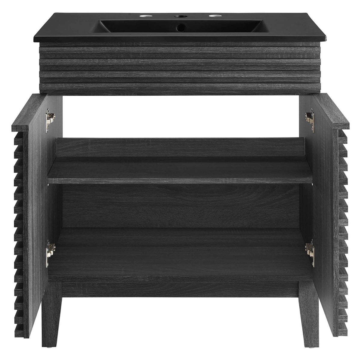 Render 30" Bathroom Vanity - Charcoal Black