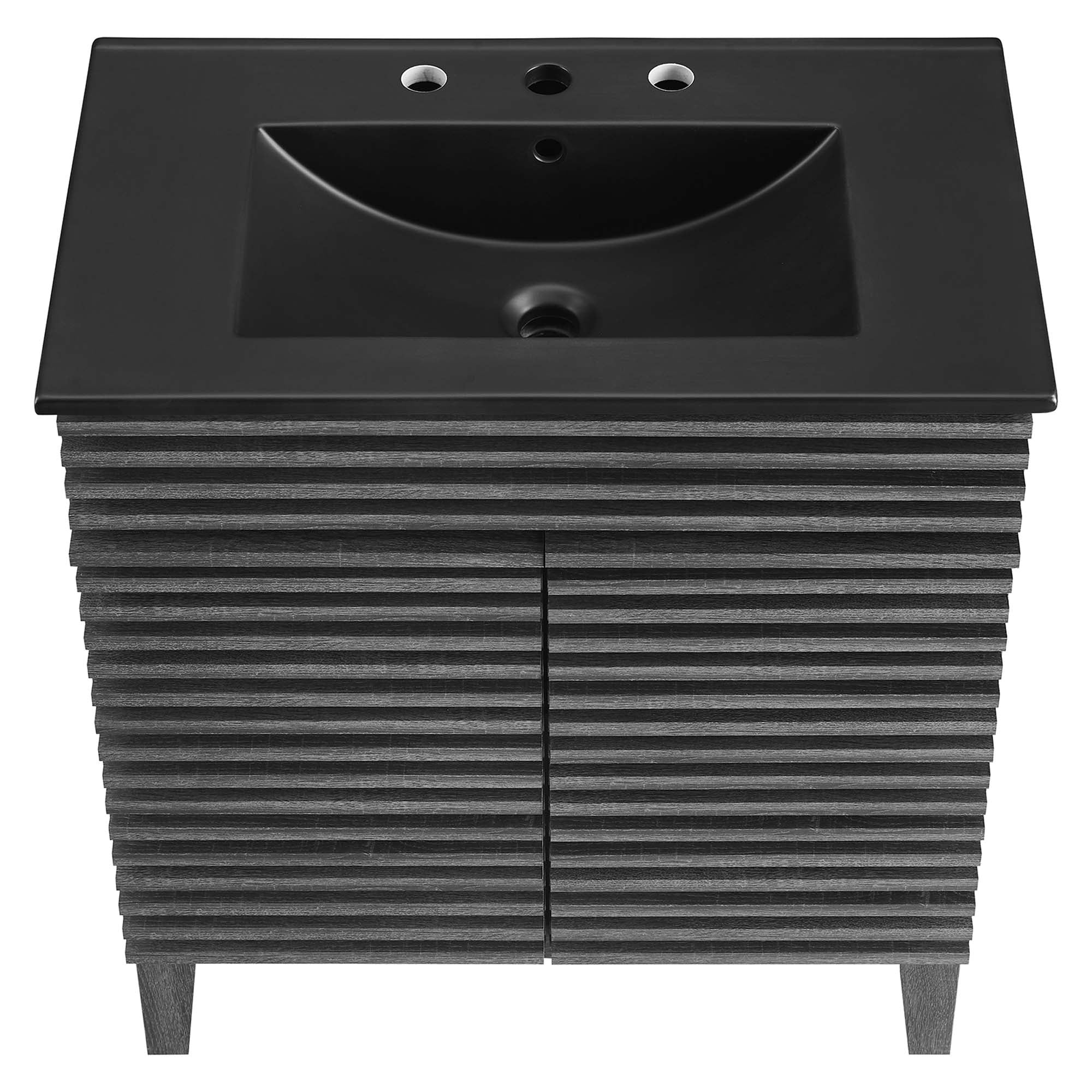Render 30" Bathroom Vanity - Charcoal Black