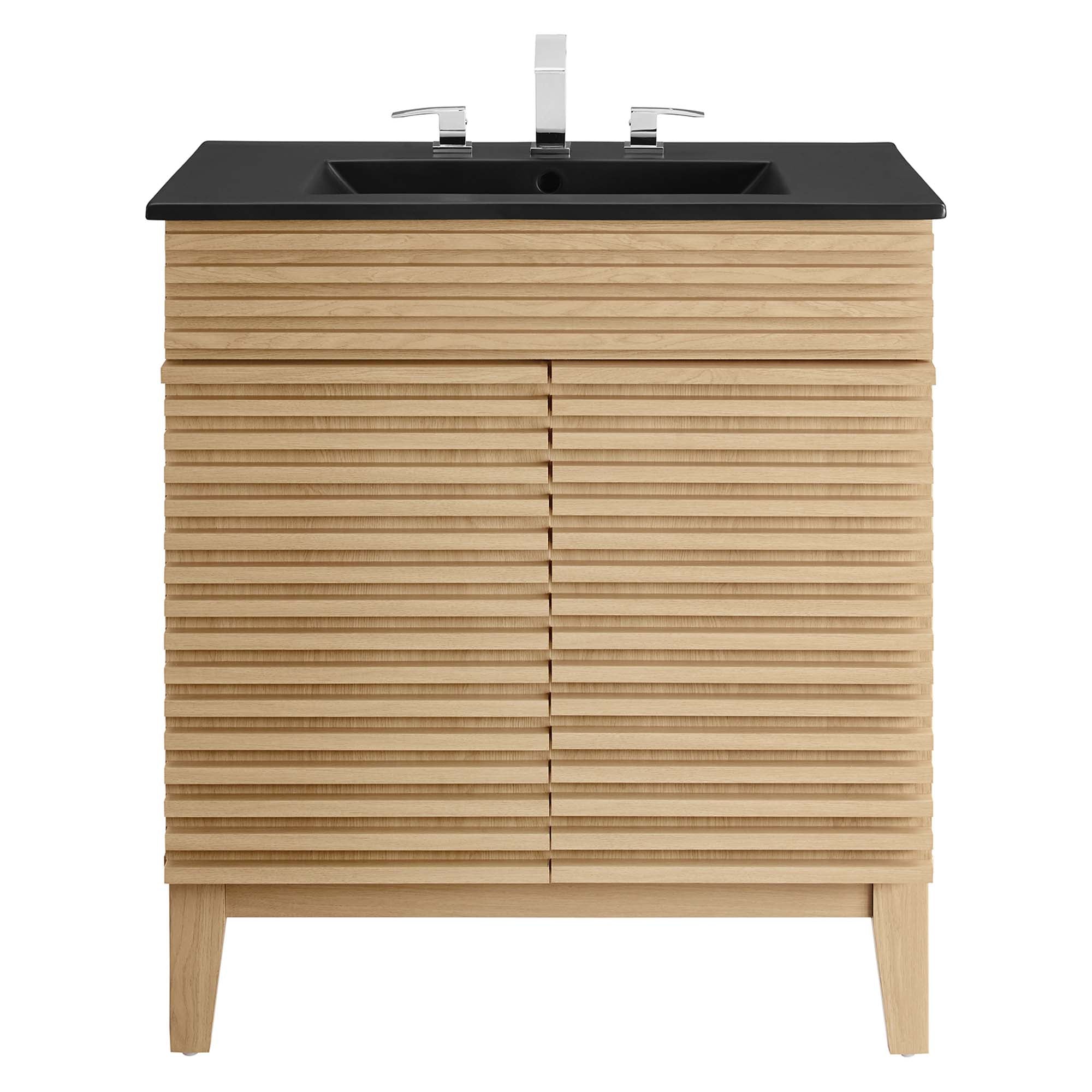 Render 30" Bathroom Vanity - Oak Black