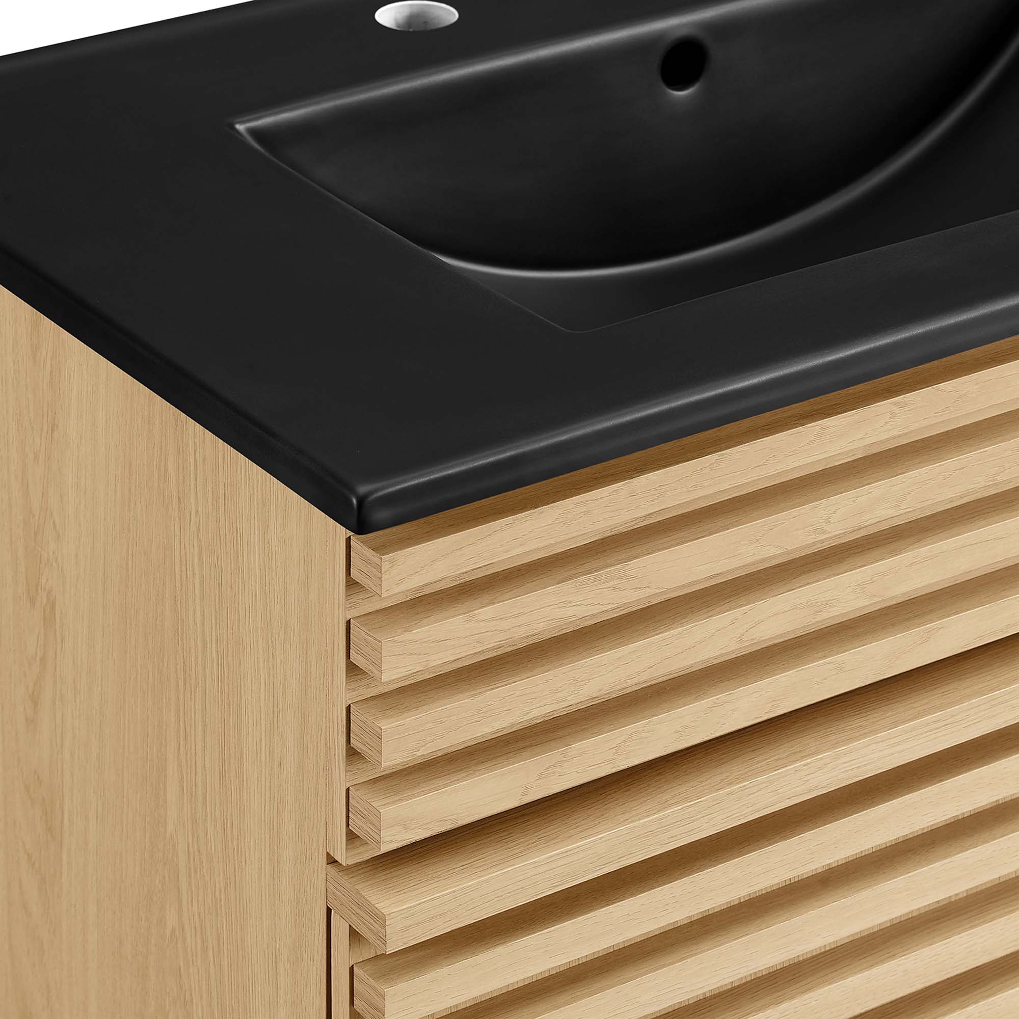 Render 30" Bathroom Vanity - Oak Black