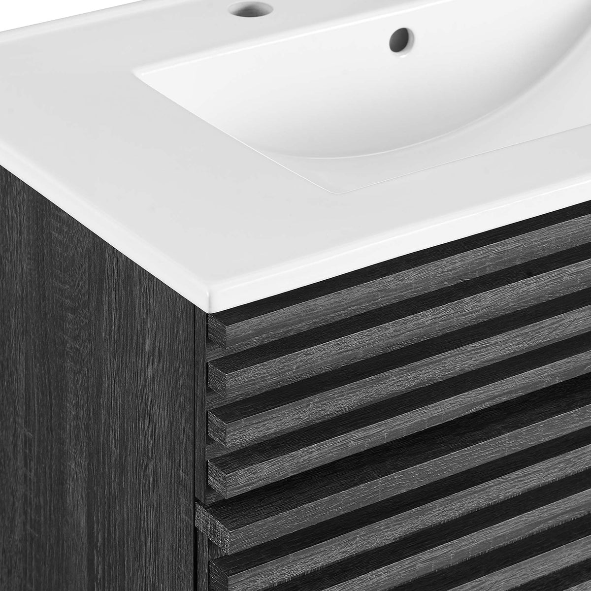Render 30" Bathroom Vanity Cabinet - Charcoal White