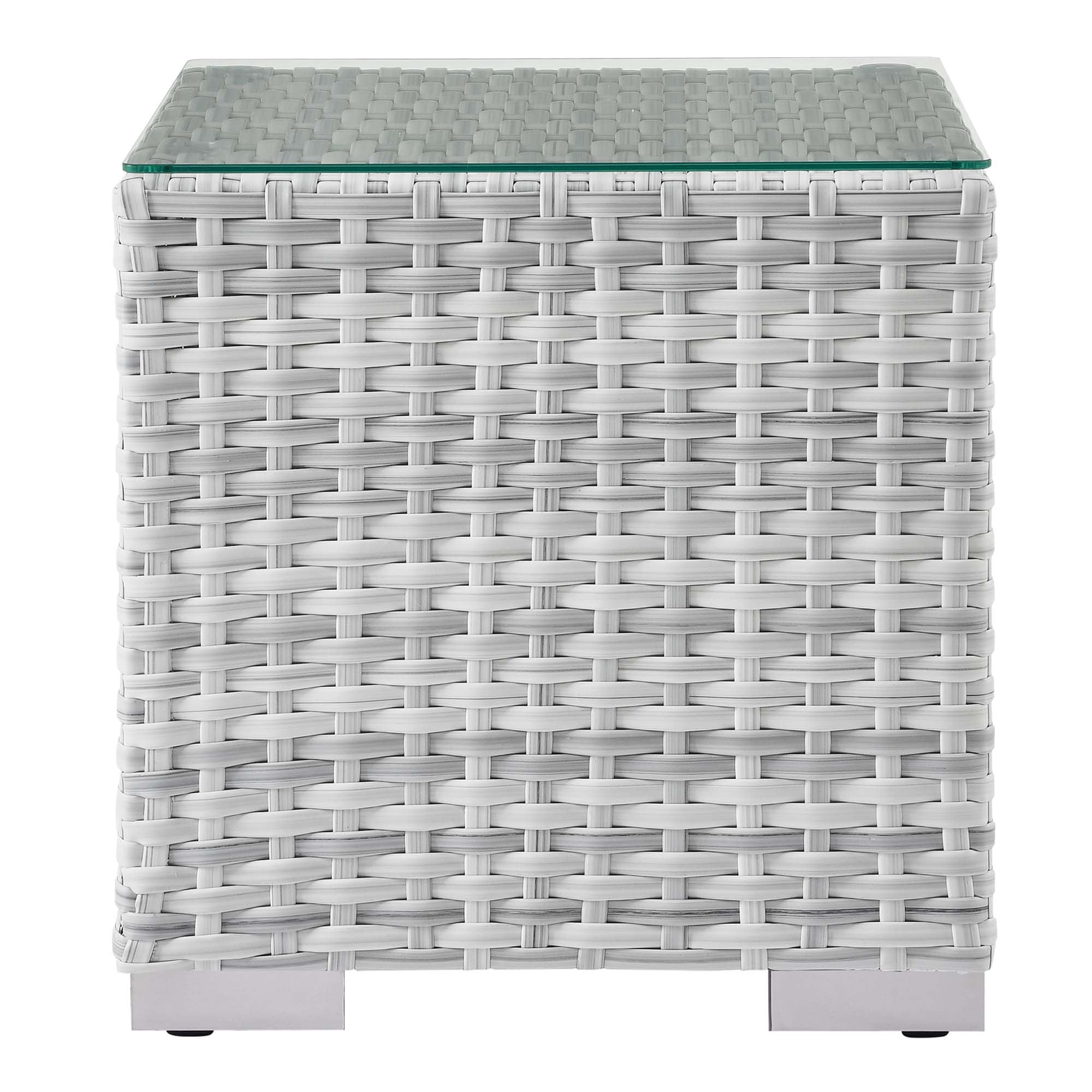 Convene 3-Piece Outdoor Patio Set - Light Gray Gray