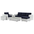 Convene 6-Piece Outdoor Patio Set - Light Gray Navy