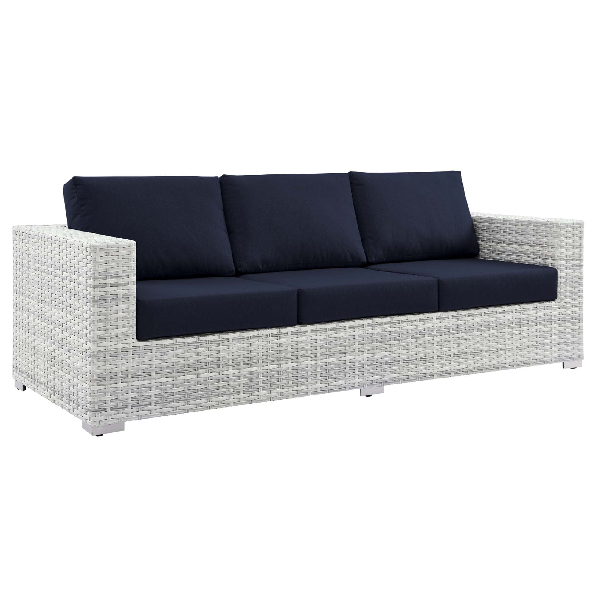 Convene 6-Piece Outdoor Patio Set - Light Gray Navy