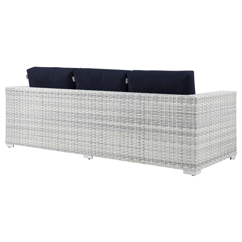 Convene 6-Piece Outdoor Patio Set - Light Gray Navy