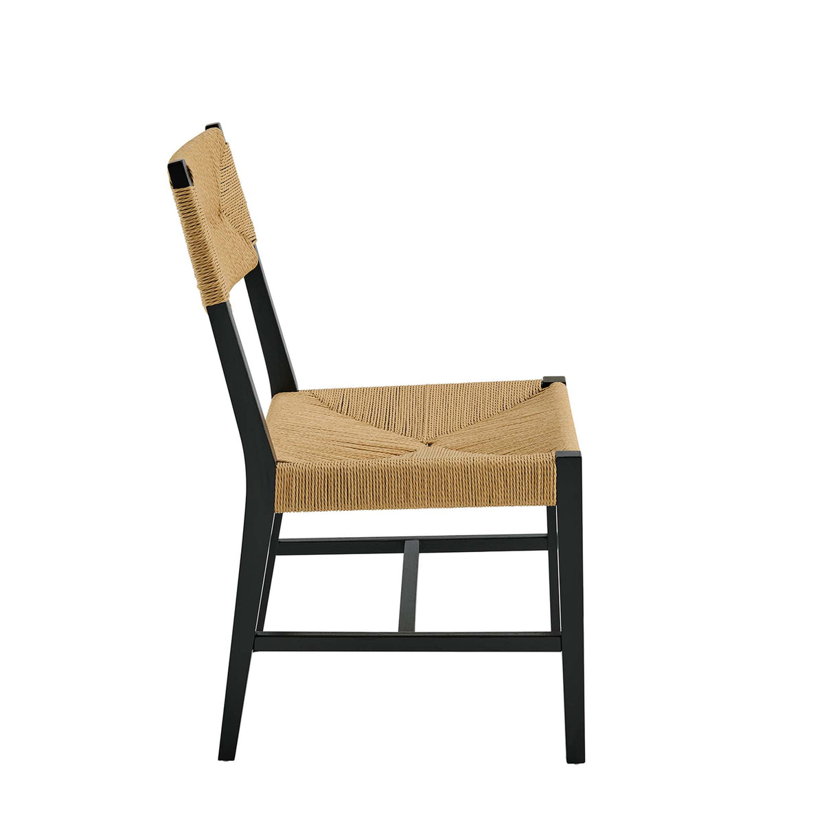 Bodie Wood Dining Chair - Black Natural