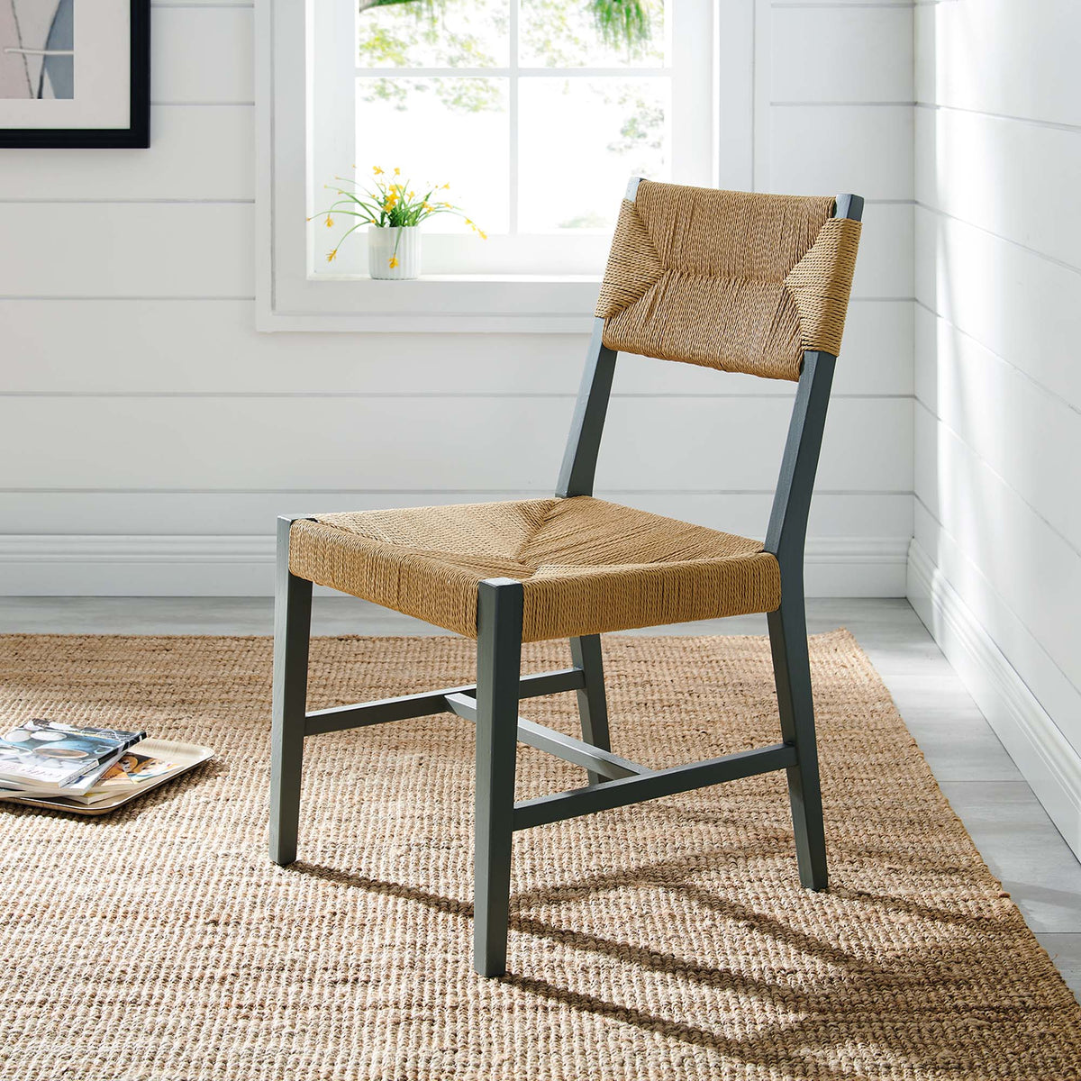 Bodie Wood Dining Chair - Light Gray Natural