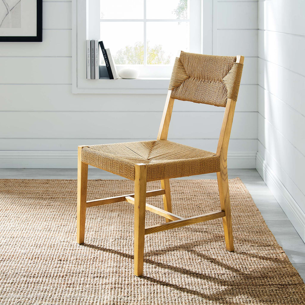 Bodie Wood Dining Chair - Natural Natural