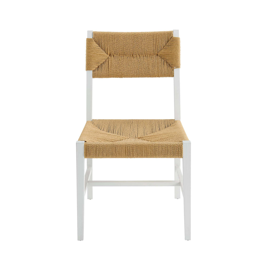 Bodie Wood Dining Chair - White Natural