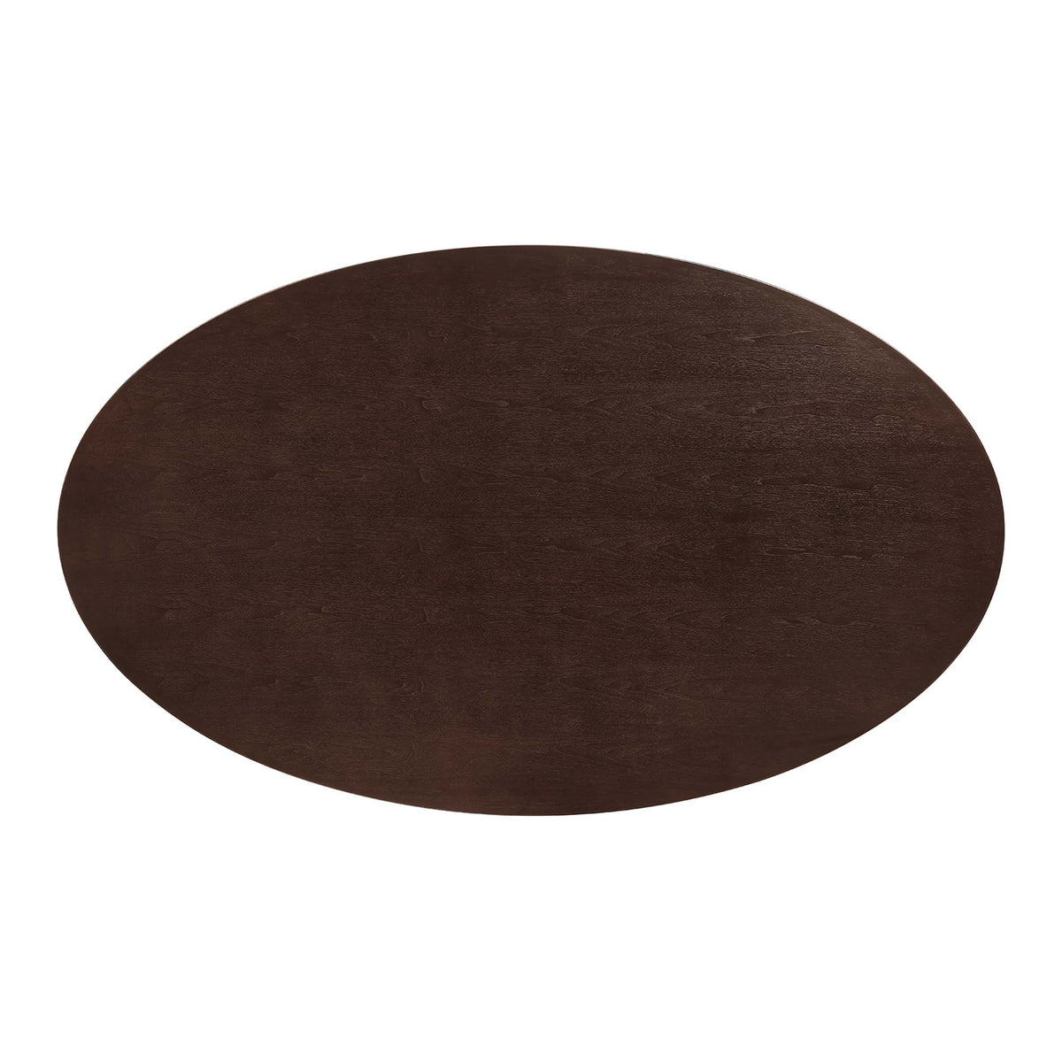 Lippa 78" Oval Wood Dining Table - Gold Cherry Walnut