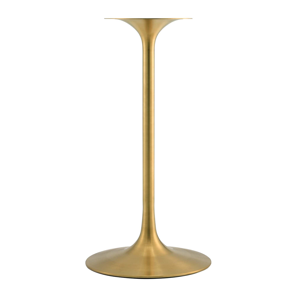 Lippa 28" Round Faux Marble Bar Table - Gold Black
