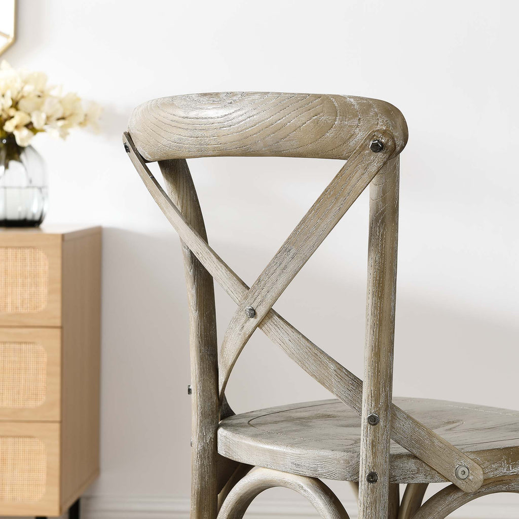 Gear Counter Stool - Gray (EEI-5562-GRY)