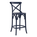 Gear Counter Stool - Midnight Blue (EEI-5562-MID)