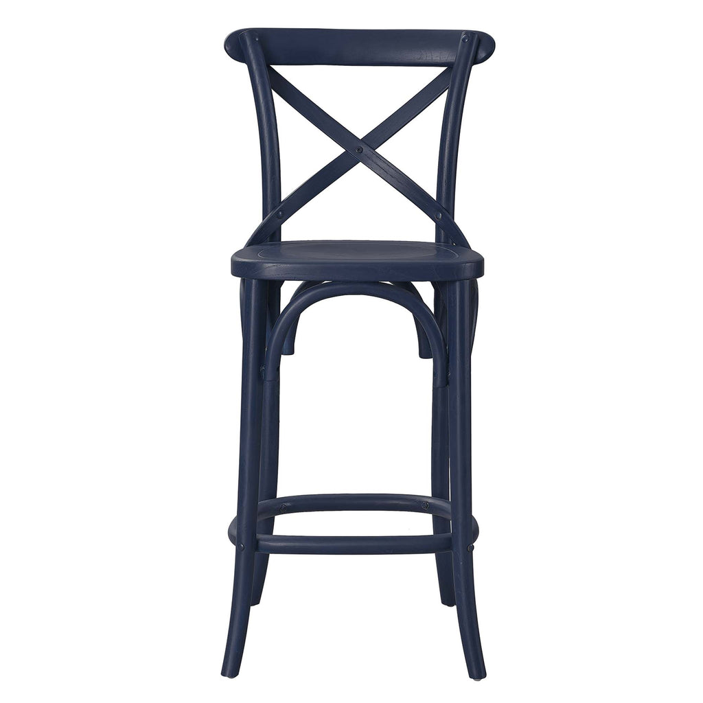 Gear Counter Stool - Midnight Blue (EEI-5562-MID)