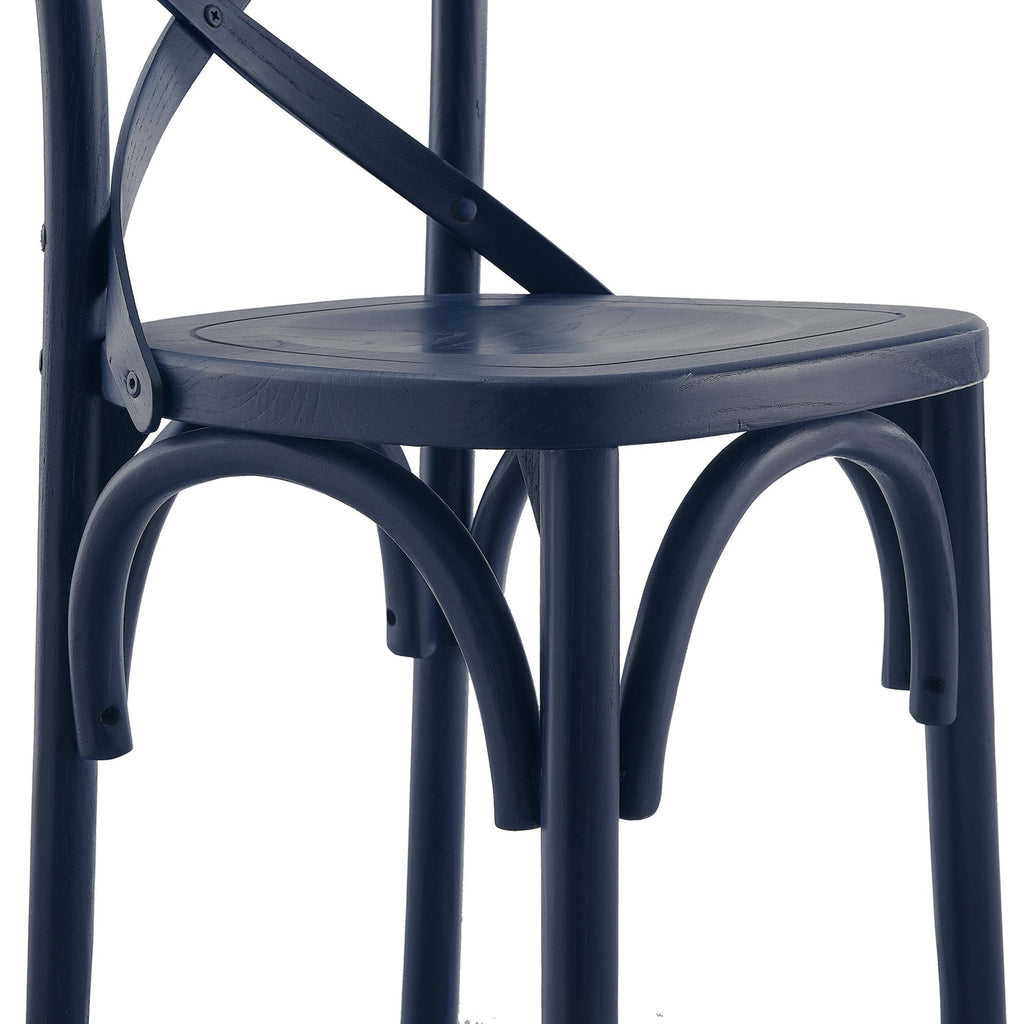 Gear Counter Stool - Midnight Blue (EEI-5562-MID)