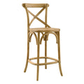 Gear Counter Stool - Natural (EEI-5562-NAT)