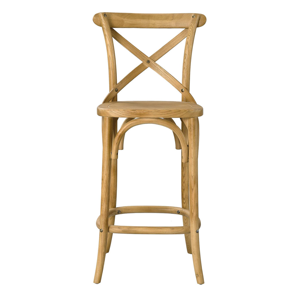 Gear Counter Stool - Natural (EEI-5562-NAT)