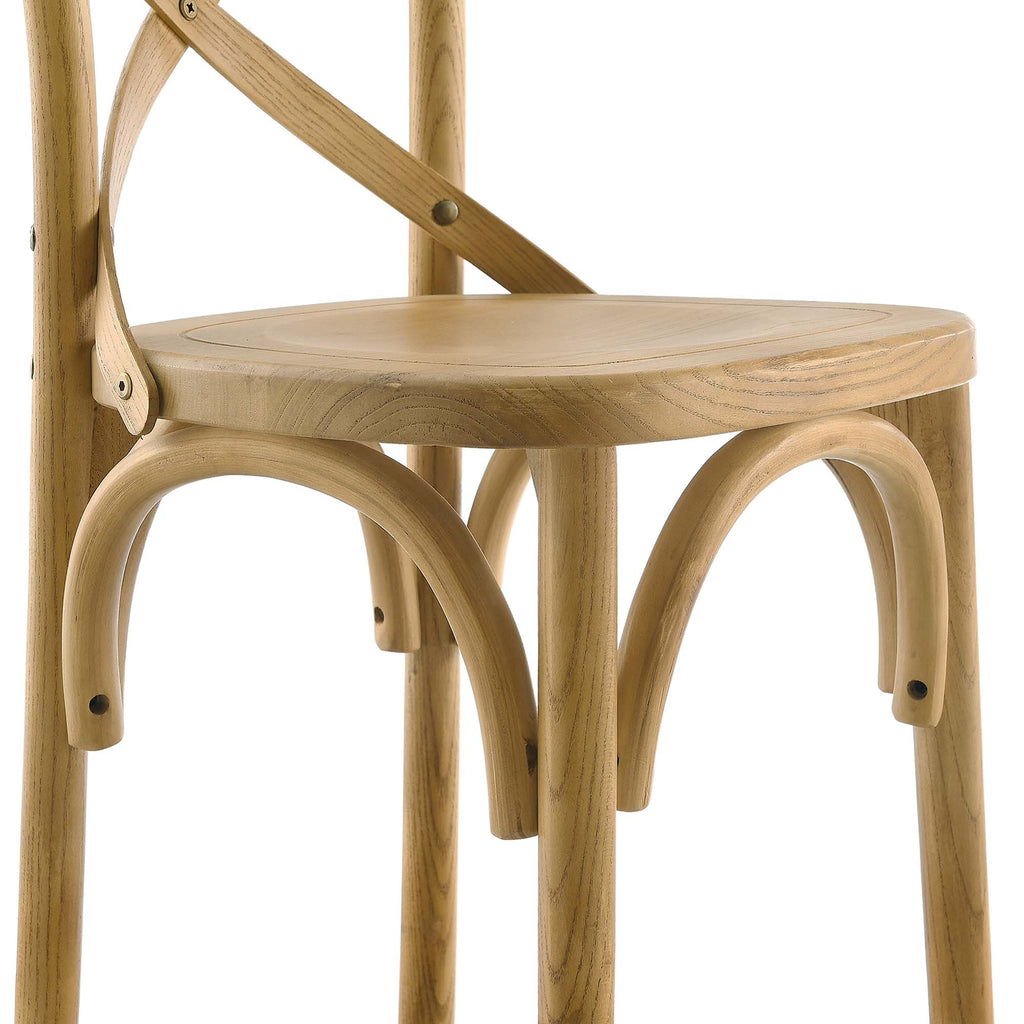 Gear Counter Stool - Natural (EEI-5562-NAT)