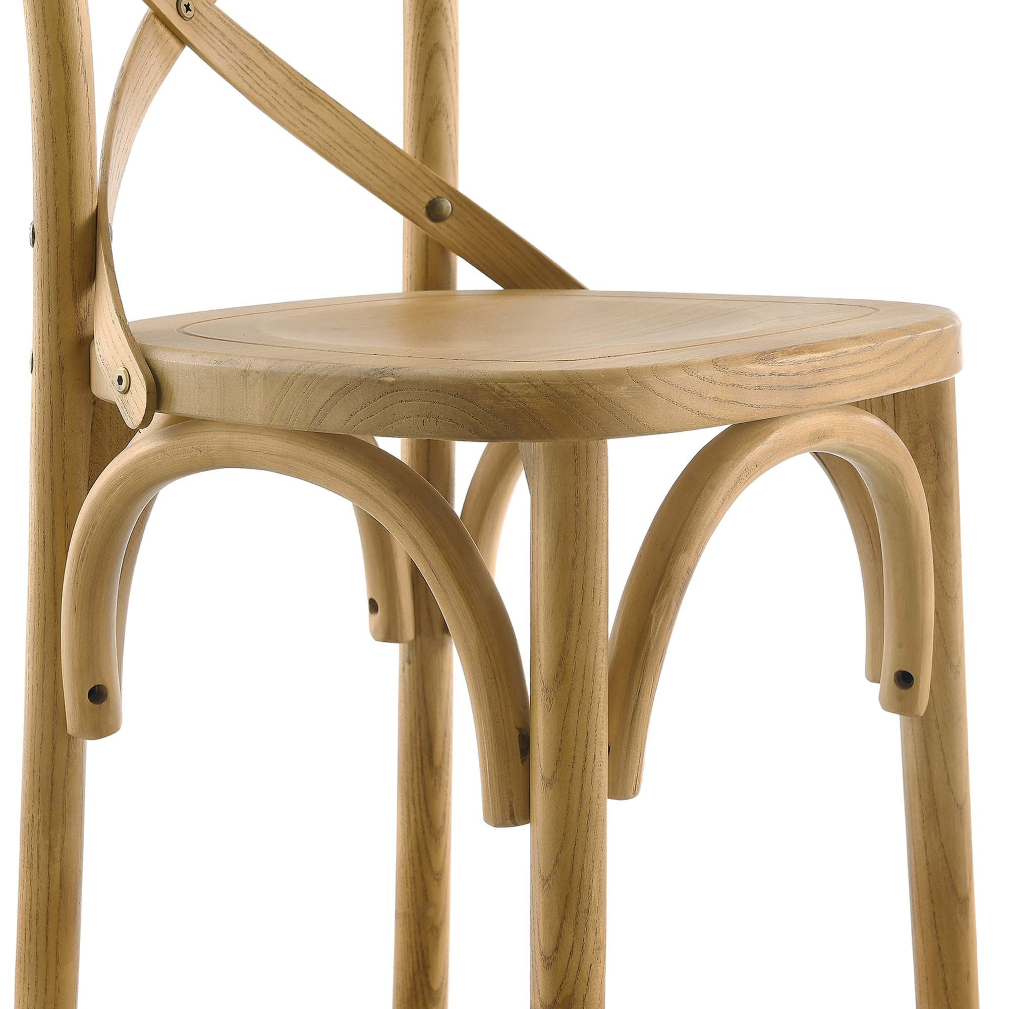 Gear Counter Stool - Natural (EEI-5562-NAT)