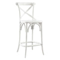 Gear Counter Stool - White (EEI-5562-WHI)