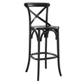 Gear Bar Stool - Black (EEI-5563-BLK)