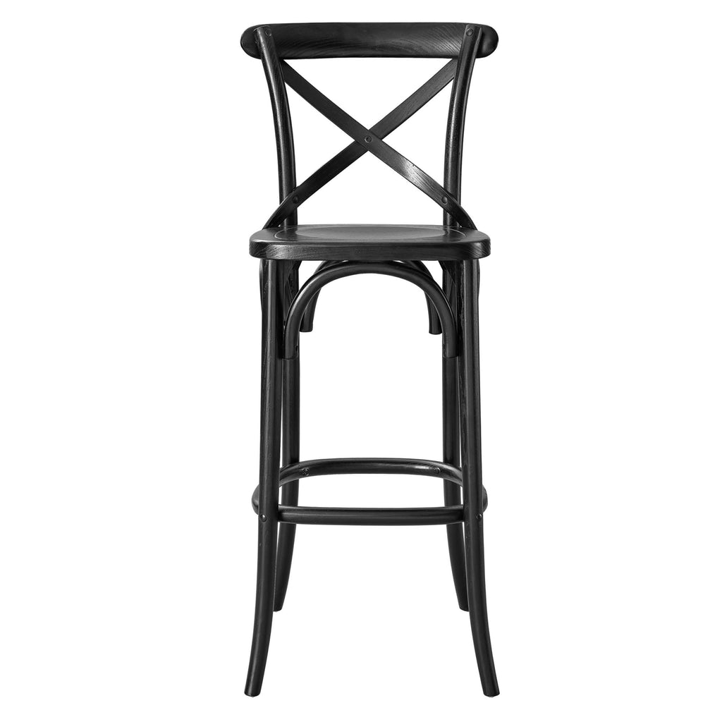 Gear Bar Stool - Black (EEI-5563-BLK)